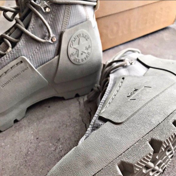 A-COLD-WALL* x Converse CTAS Lugged Hi 168177C Gray Violet/Black Women’s Size 9 - Picture 4 of 14